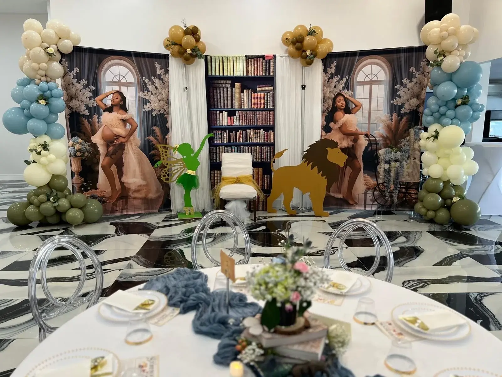 Baby shower at Loft 442 venue