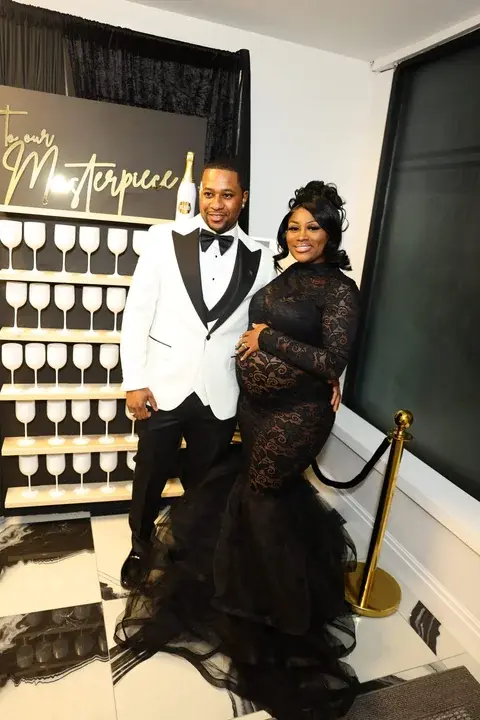 Baby shower gathering at Loft 442