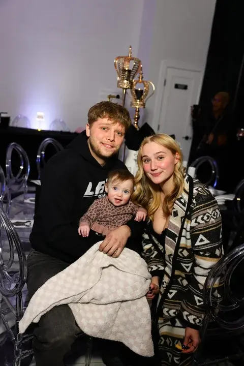 Baby shower venue decor at Loft 442