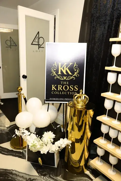 Baby shower celebration details at Loft 442