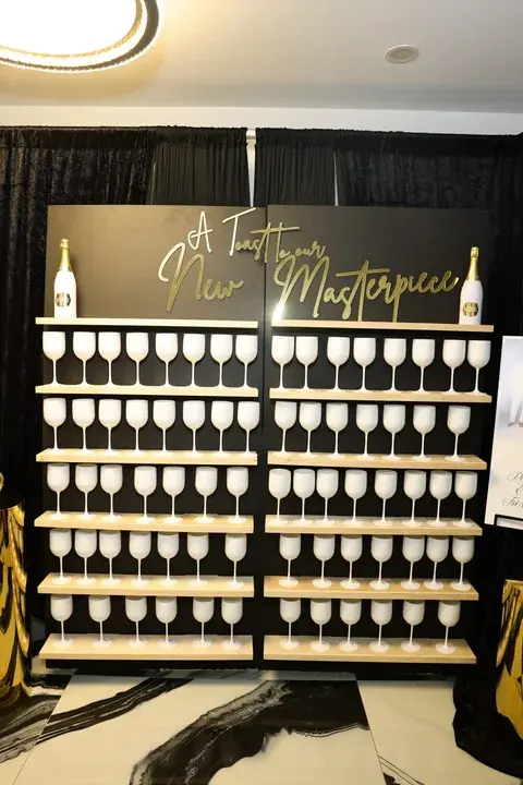 Baby shower party decor at Loft 442