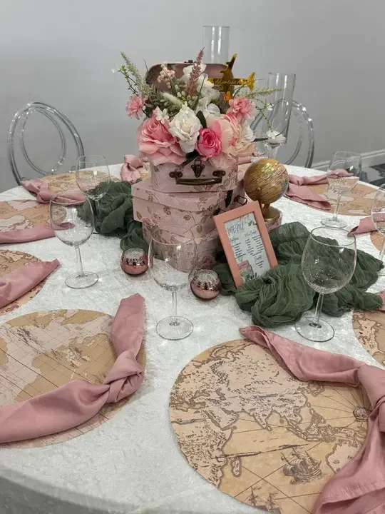 Baby shower event decor at Loft 442