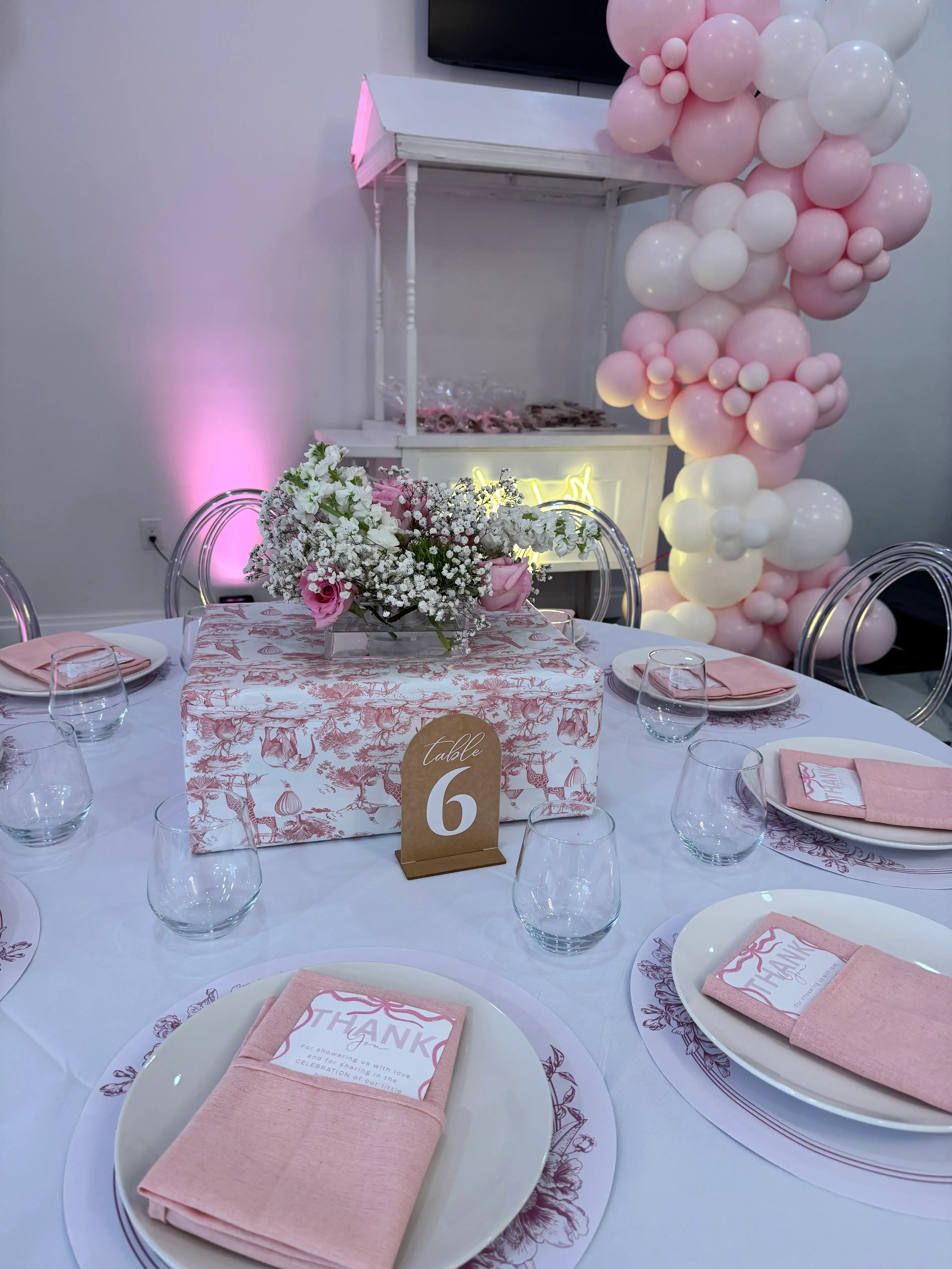 Baby shower event at Loft 442