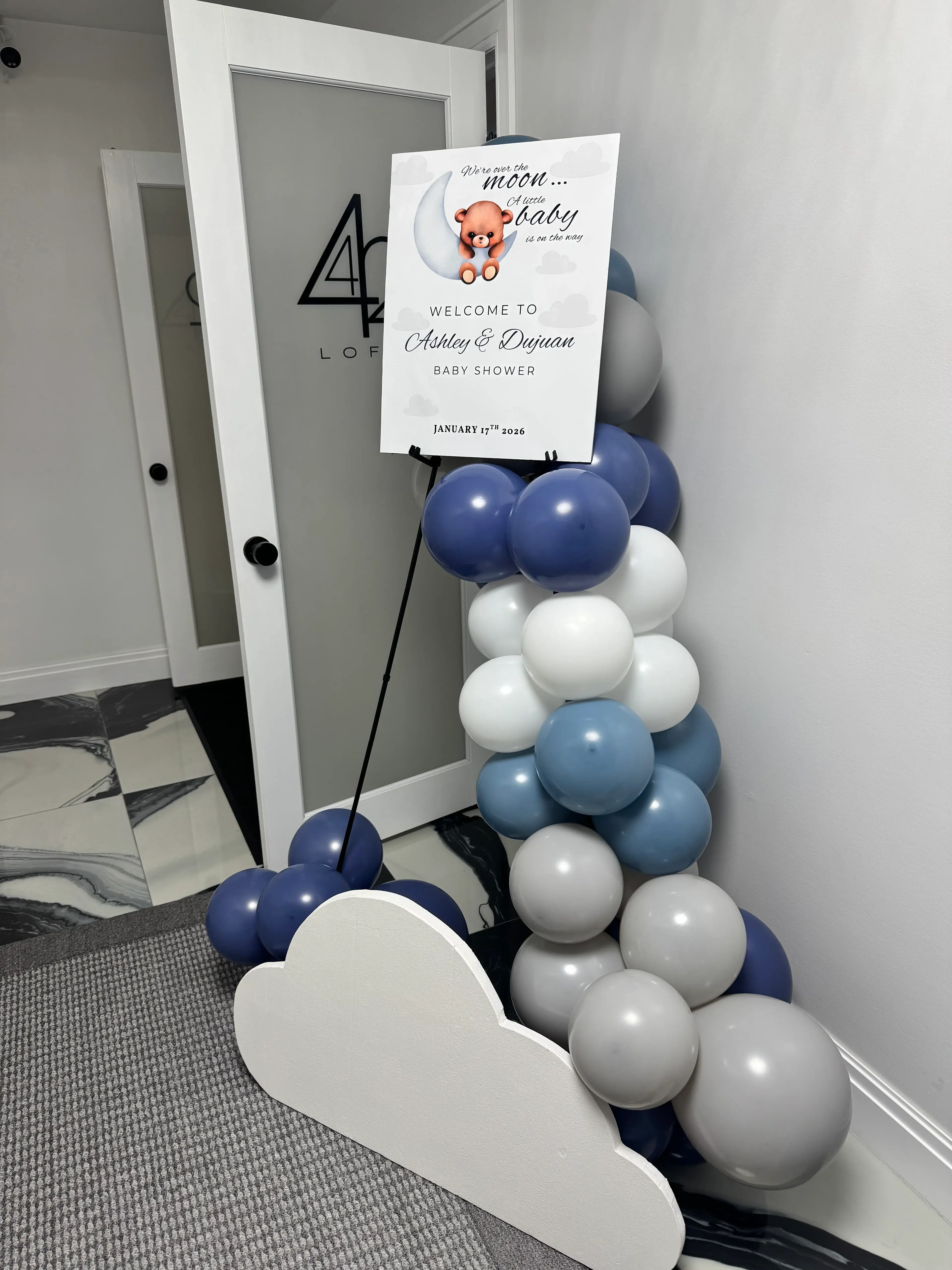 Baby shower celebration at Loft 442